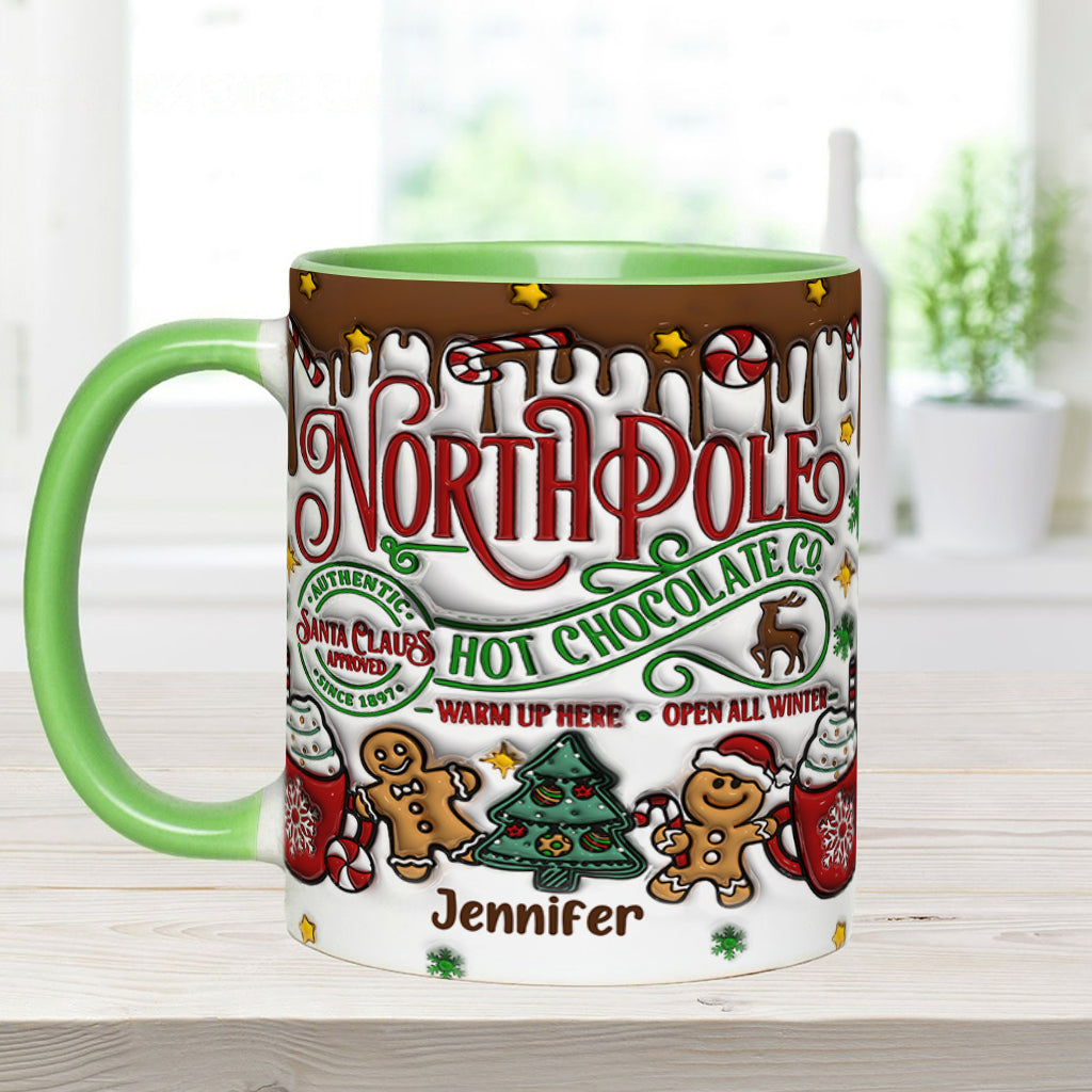 Northpole Hot Chocolate - Personalized Christmas Accent Mug