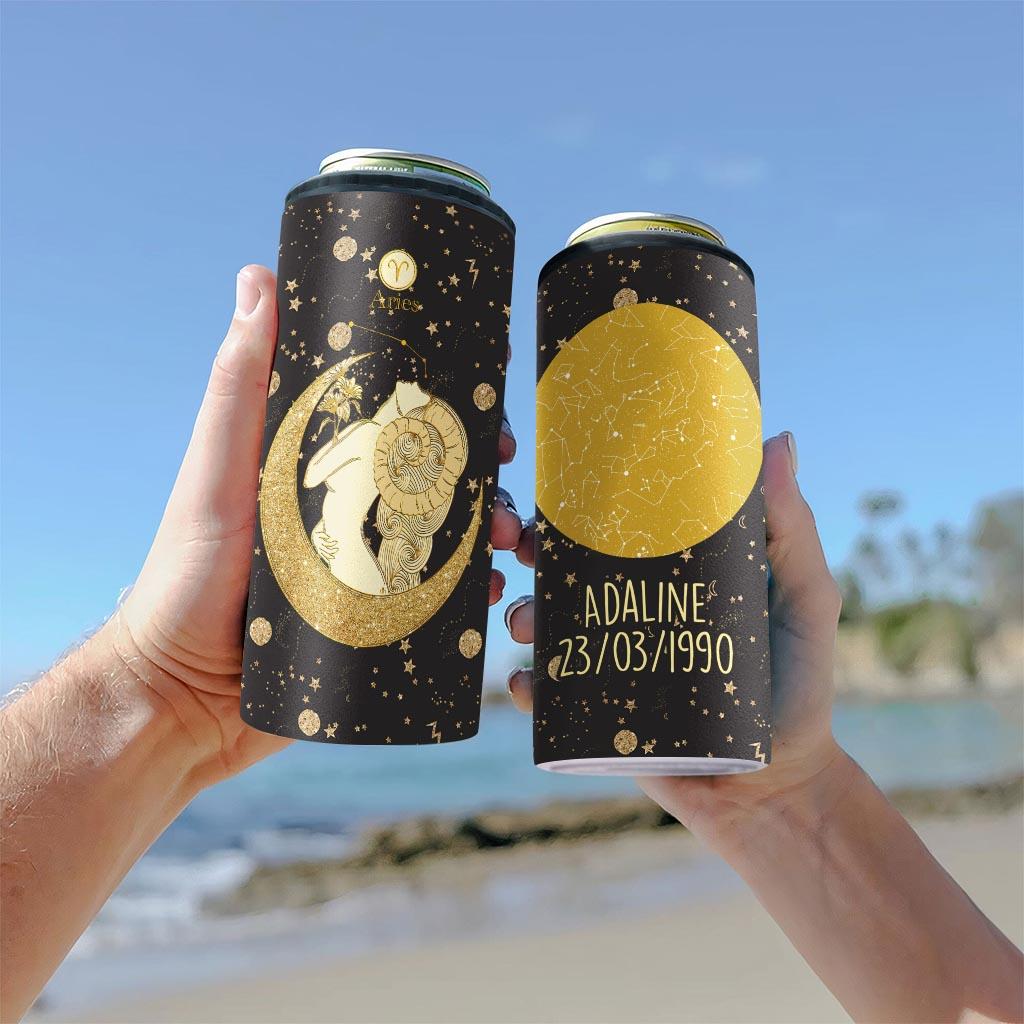 Zodiac Sign - Personalized Horoscope Can Cooler