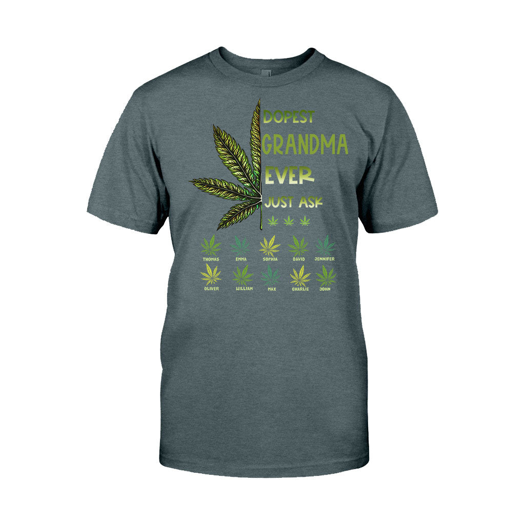 Dopest Dad Ever - Gift for dad, grandma, grandpa, mom, uncle, aunt, brother, sister - Personalized T-shirt And Hoodie