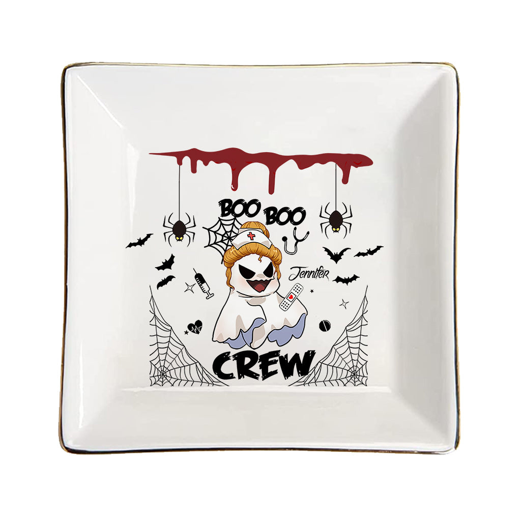 Boo Boo Crew - Personalized Nurse Jewelry Dish