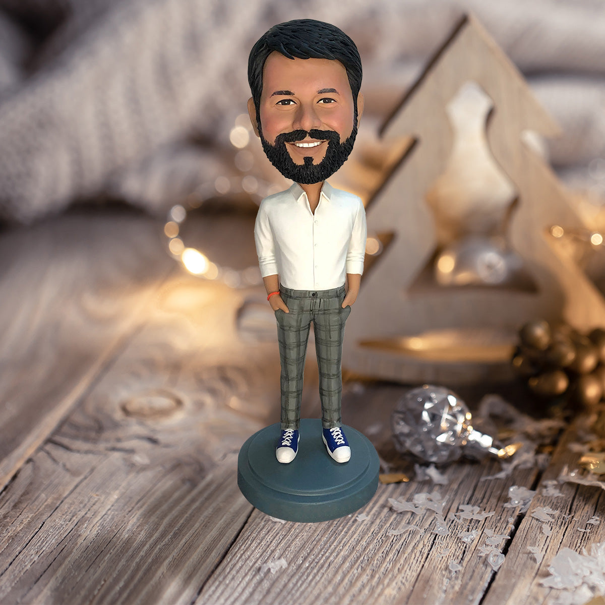 Best Uncle/Dad/Grandpa Ever - gift for uncle - Personalized Bobblehead