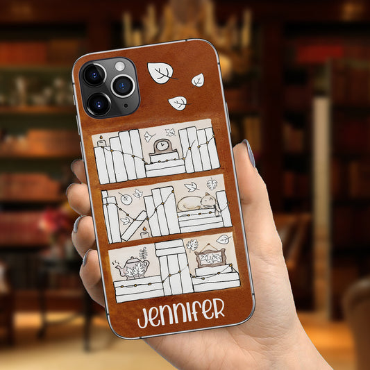 Four Seasons Reading Tracker - Personalized Book Phone Case