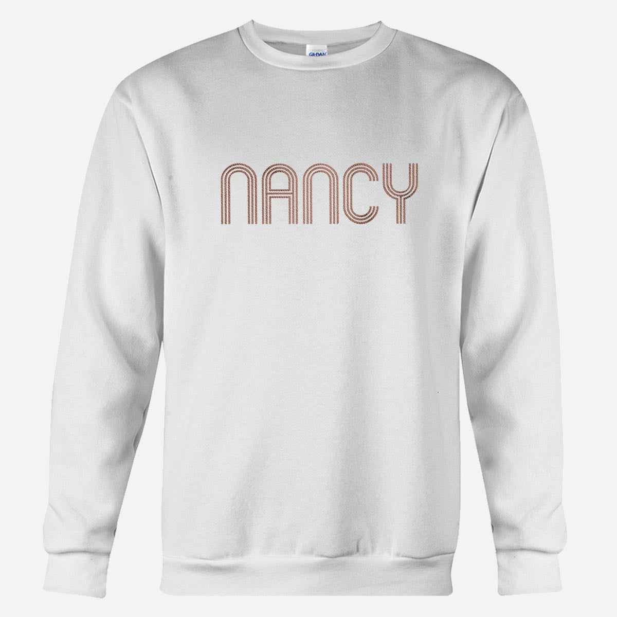Custom Name - Personalized Family Embroidered Sweater