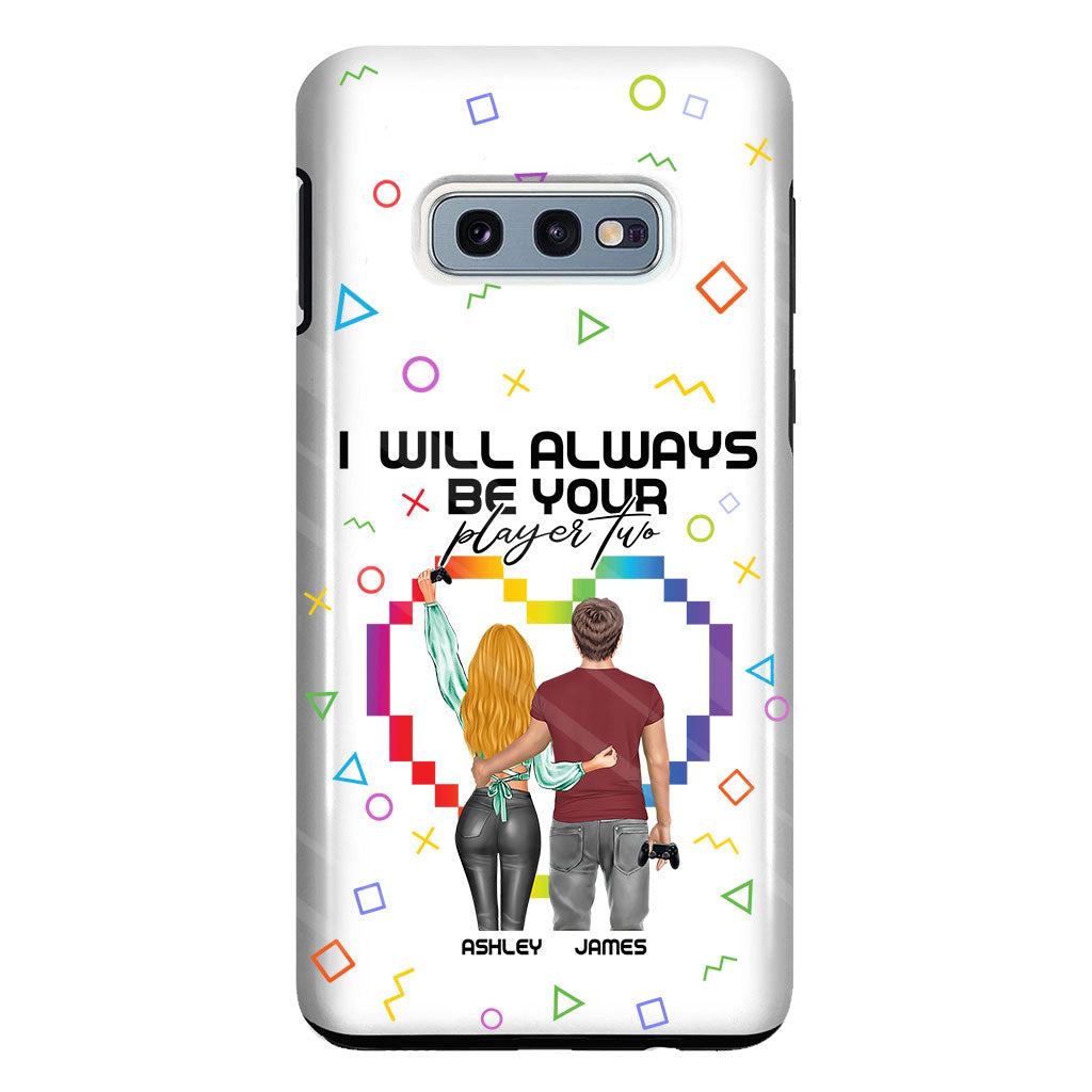 I Will Always Be Your Player Two - Personalized Video Game Clear Phone Case