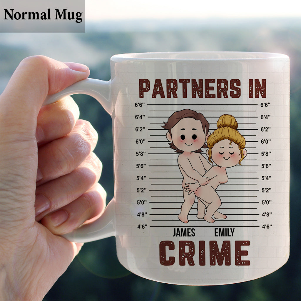 Partner In Crime - Personalized Couple Mug