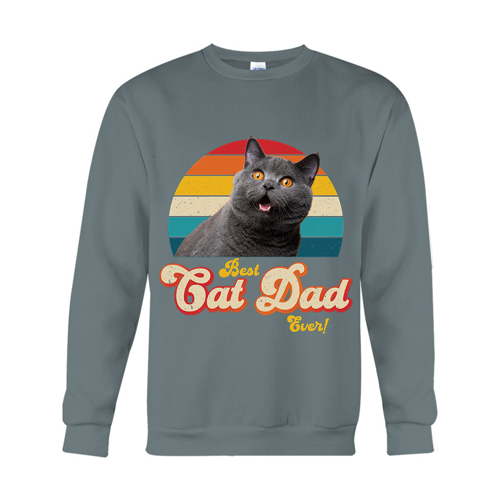 Best Cat Mom/Dog Mom Ever - Personalized Cat T-shirt And Hoodie