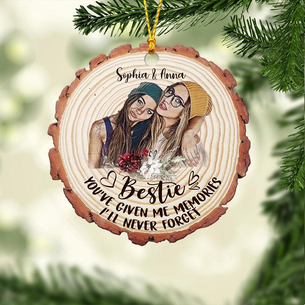 Besties Forever - Personalized Bestie Ornament