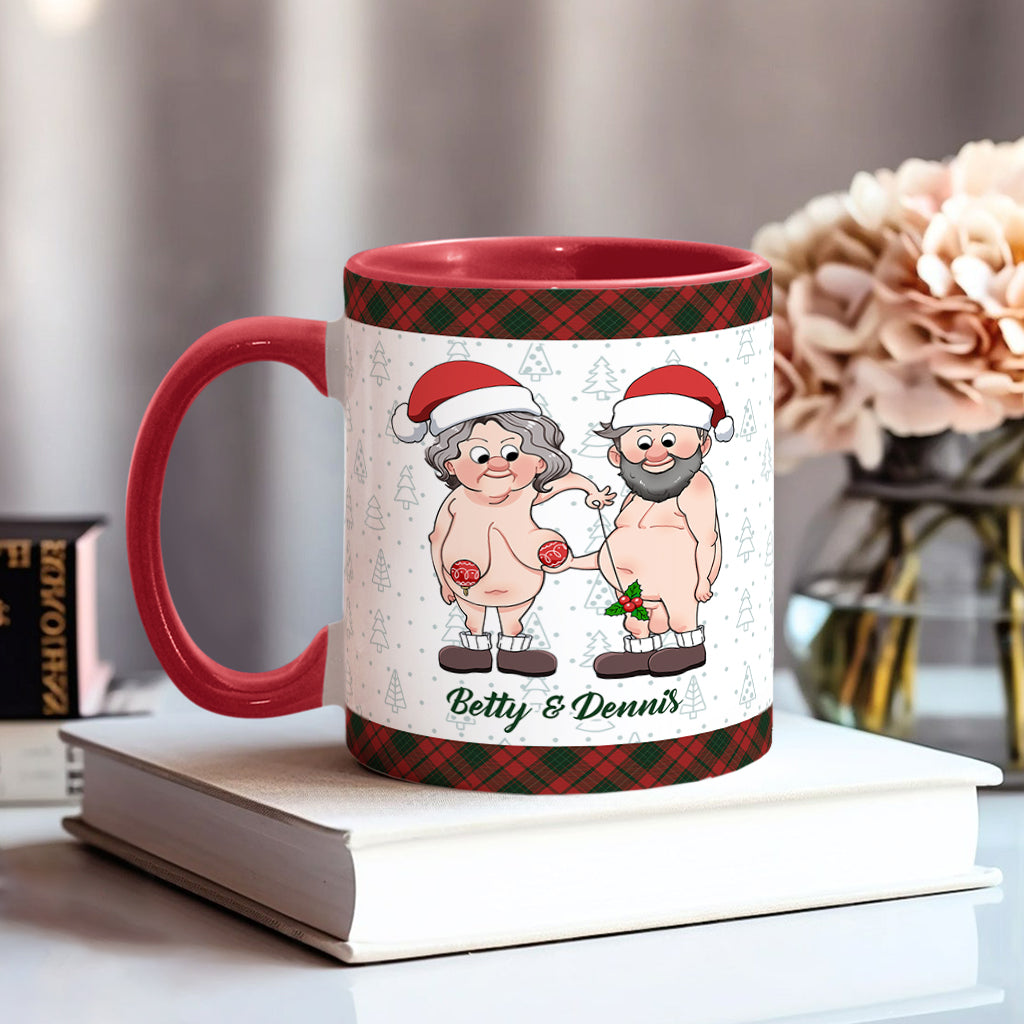 I’m Growing Old With You - Personalized Couple Accent Mug