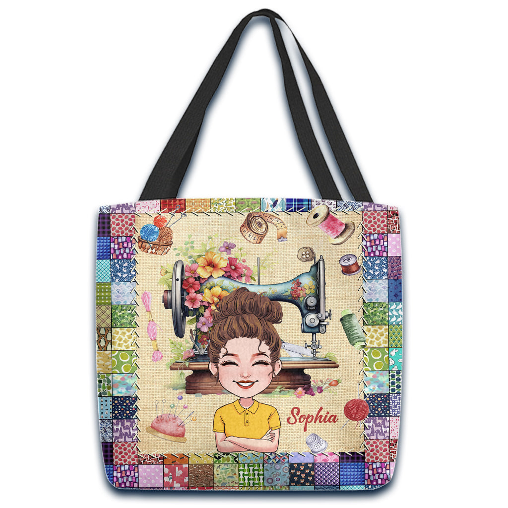 I Sew But - Personalized Sewing Tote Bag