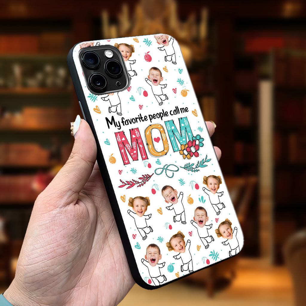 My Favorite People Call Me Nana - Gift for grandma, mom - Personalized Phone Case