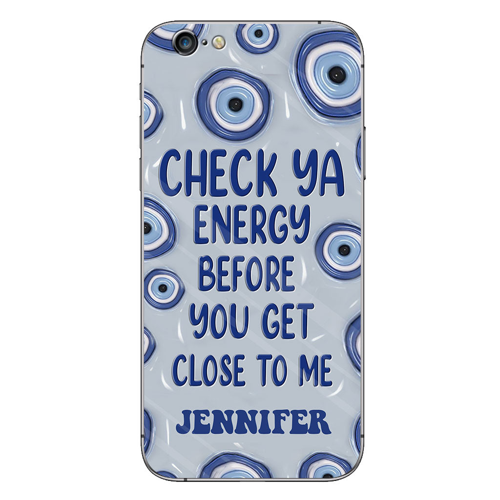 Check Ya Energy - Personalized Witch Phone Case