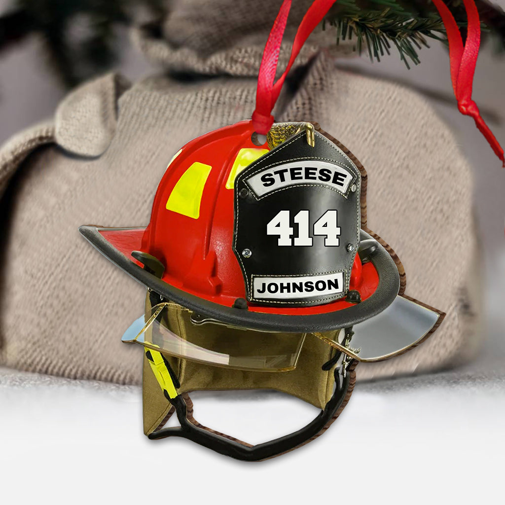 Firefighter Life - Personalized Firefighter Ornament