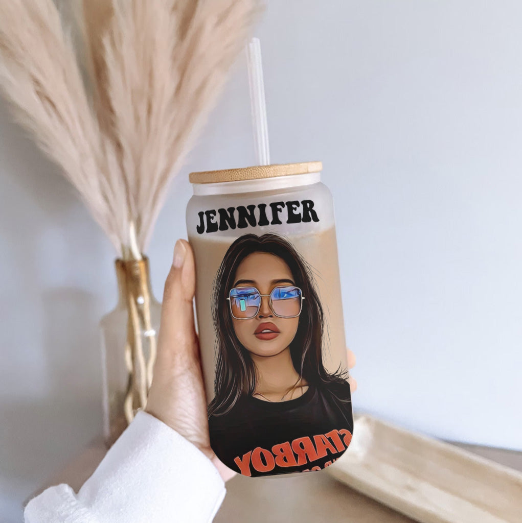 Somebody's Bomb Bestie - Personalized Bestie Can Glass