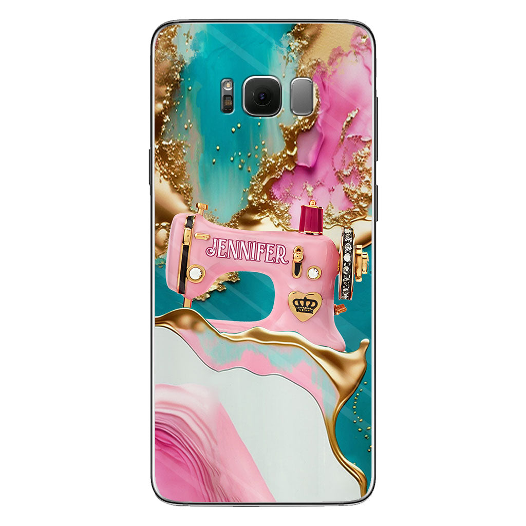 Love Sewing - Personalized Sewing Phone Case