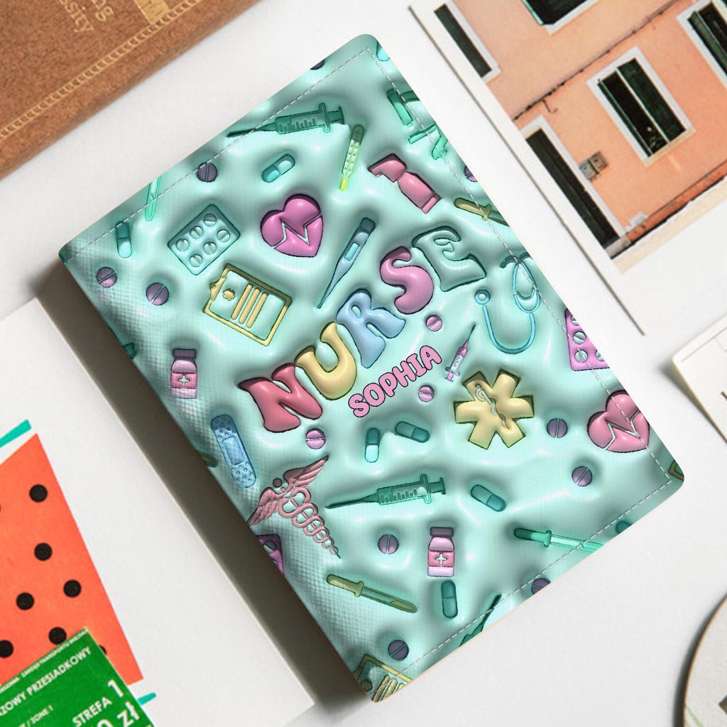 Nurse Life - Personalized Nurse Passport Holder