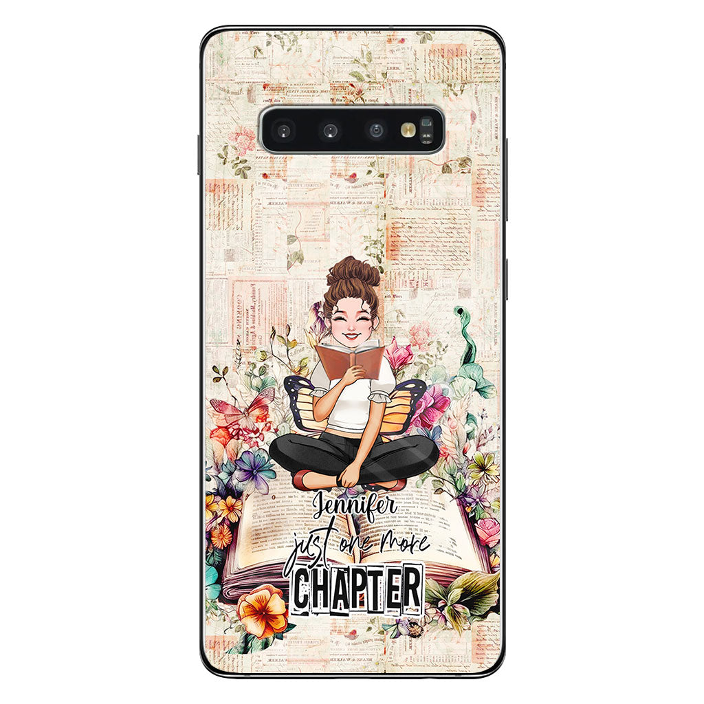 Just One More Chapter - Personalized Book Phone Case