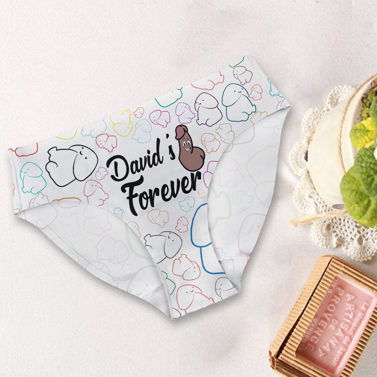 Only You - Personalized Couple Women Briefs