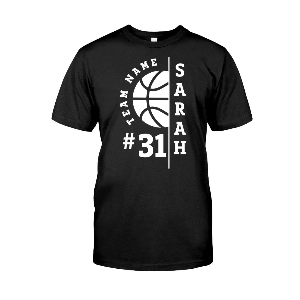 Love Basketball - Personalized Basketball T-shirt And Hoodie