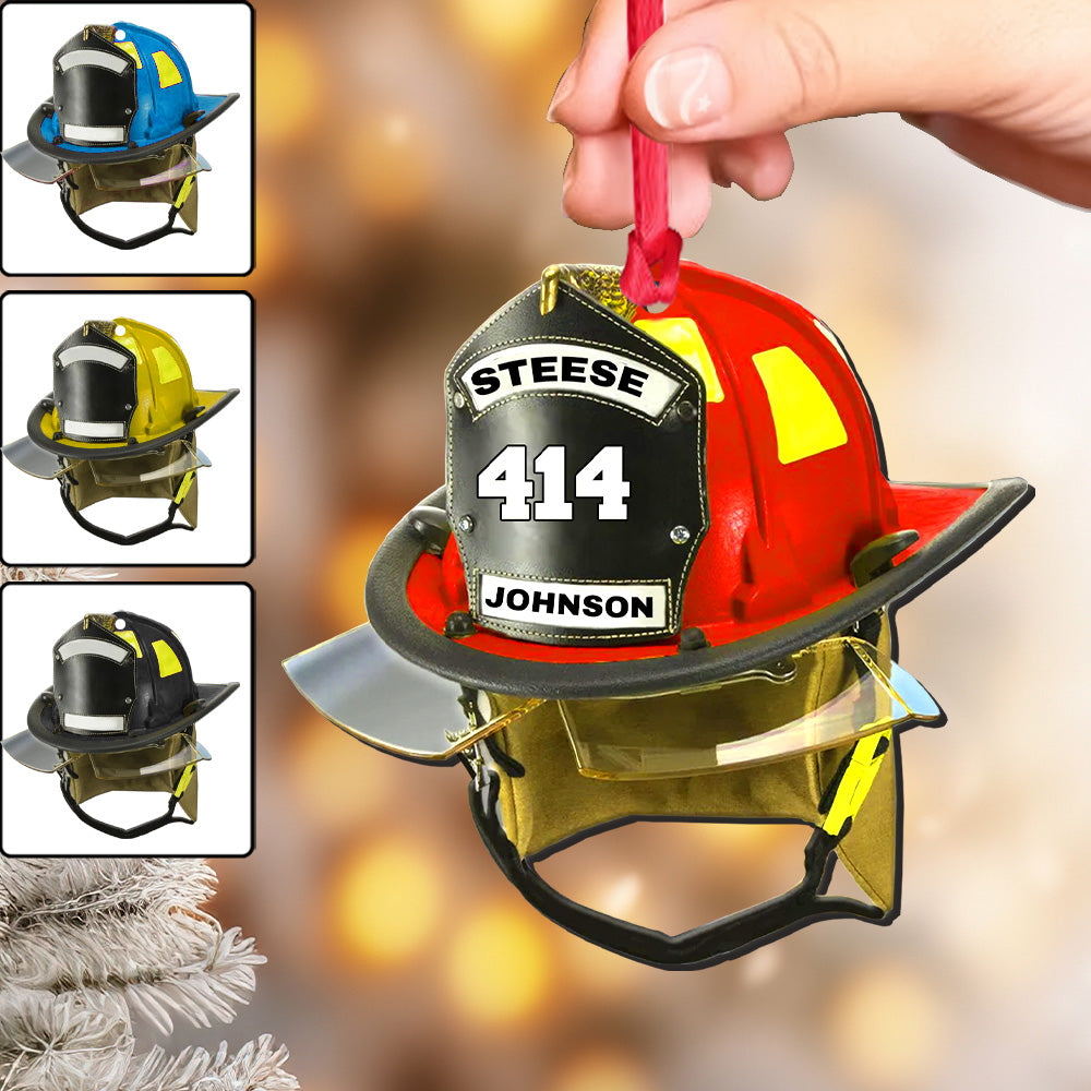 Firefighter Life - Personalized Firefighter Ornament