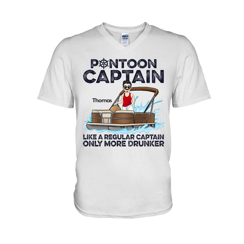 Pontoon King - Personalized Pontoon T-shirt & Hoodie