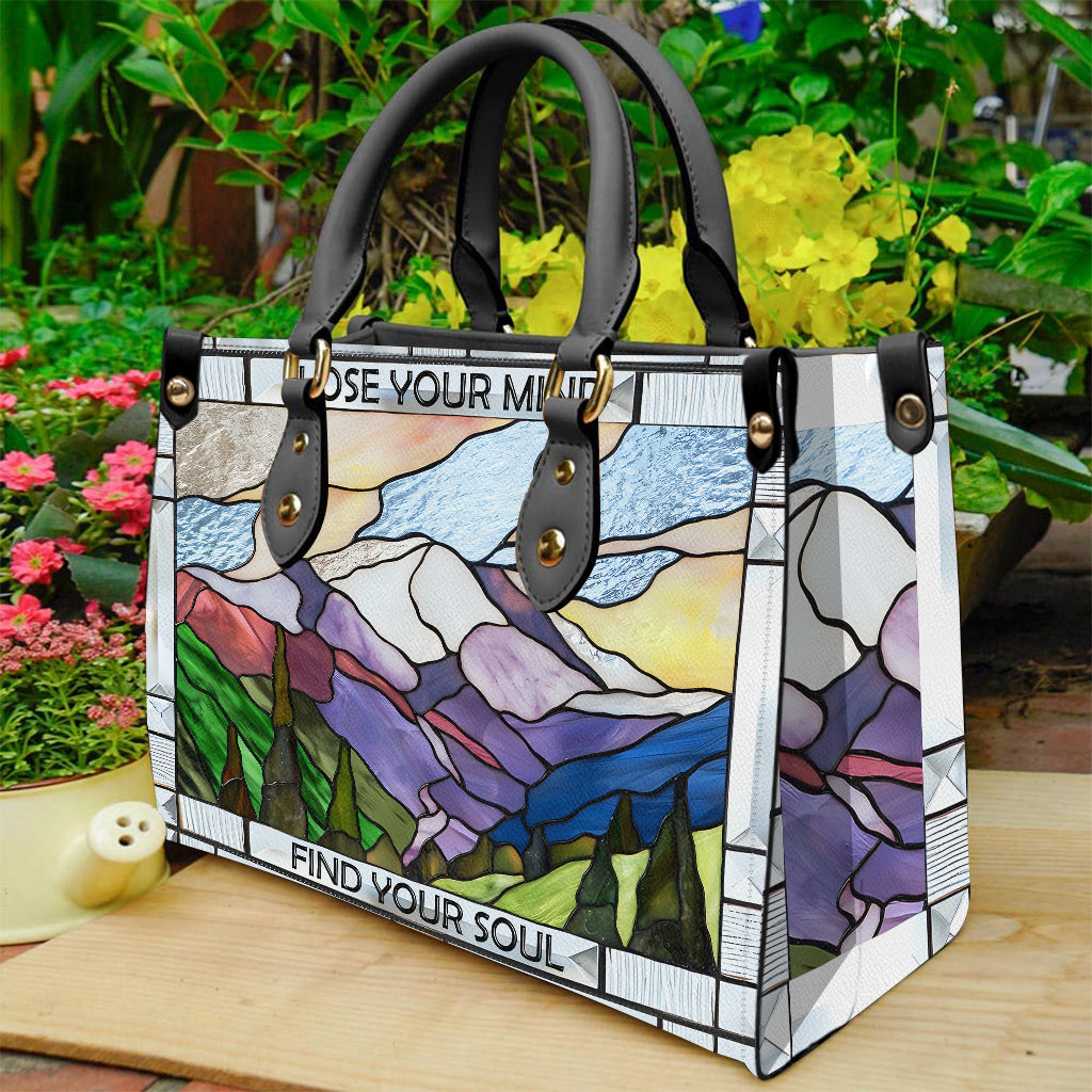 Lose Your Mind - Hiking Leather Handbag