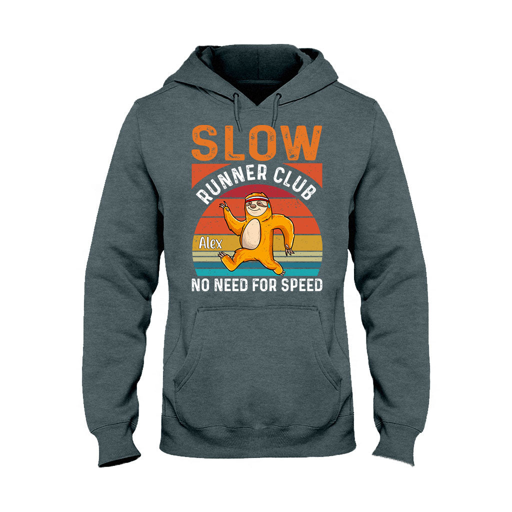 Slow Runner Club - Personalized Running T-shirt and Hoodie