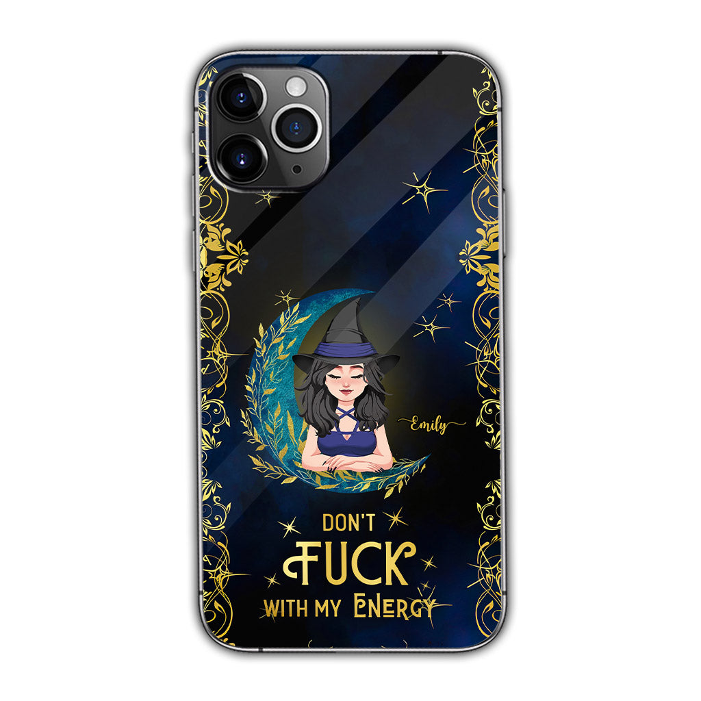 Don't F With My Energy - Personalized Witch Phone Case