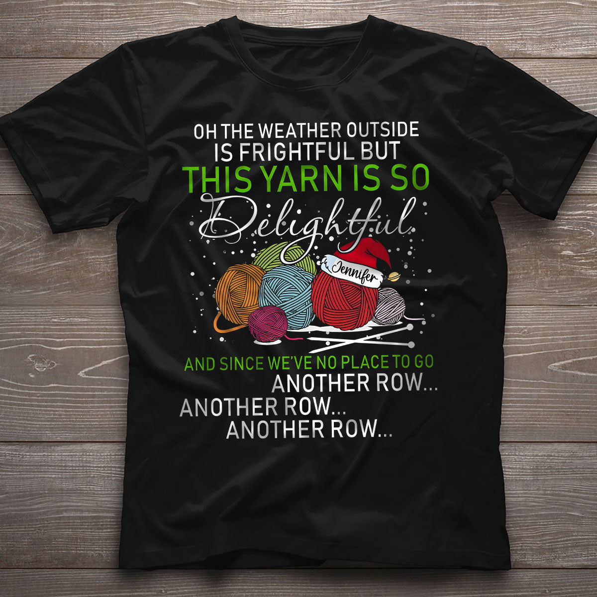 Another Row - Personalized Crocheting T-shirt And Hoodie