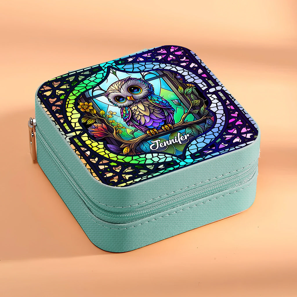 Cute Owl - Personalized Owl Jewelry Box