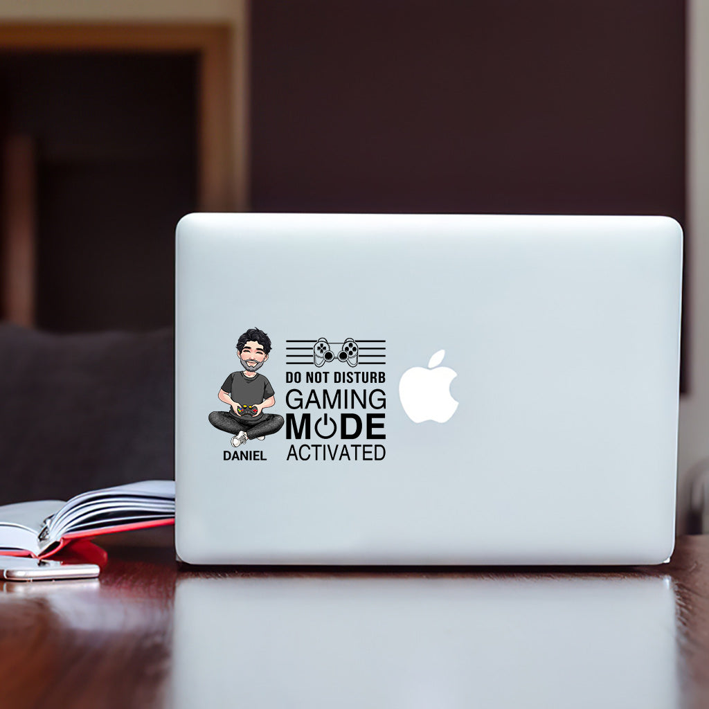 Do Not Disturb - Personalized Video Game Decal Full