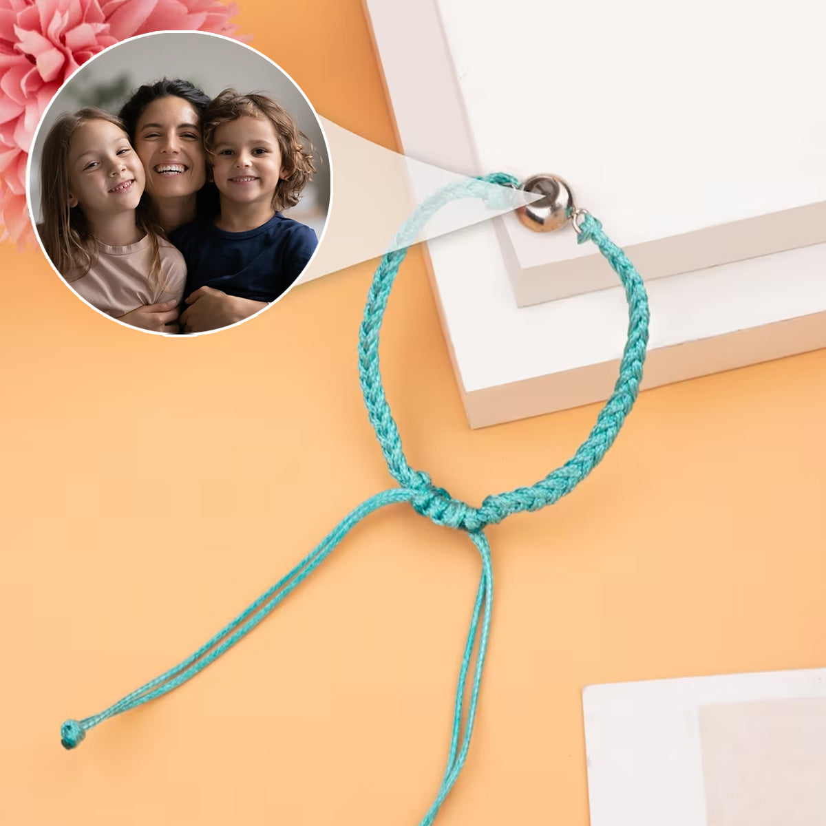 Best Mom Ever - Personalized Mother Projection Bracelet