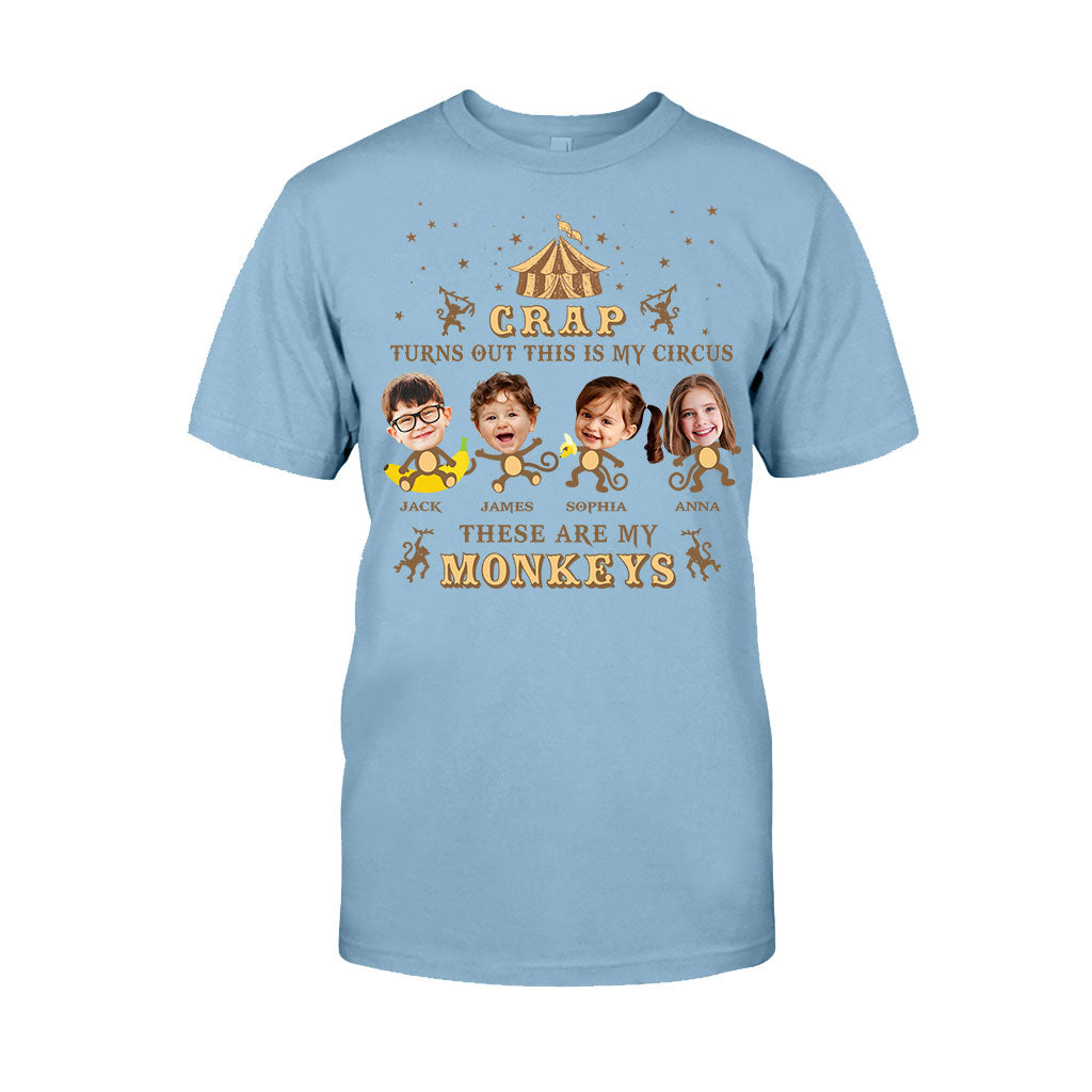 This Is My Circus These Are My Monkeys - Personalized Mother T-shirt And Hoodie