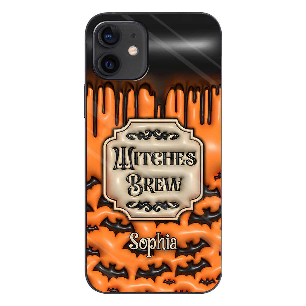 Witches Brew - Personalized Witch Clear Phone Case