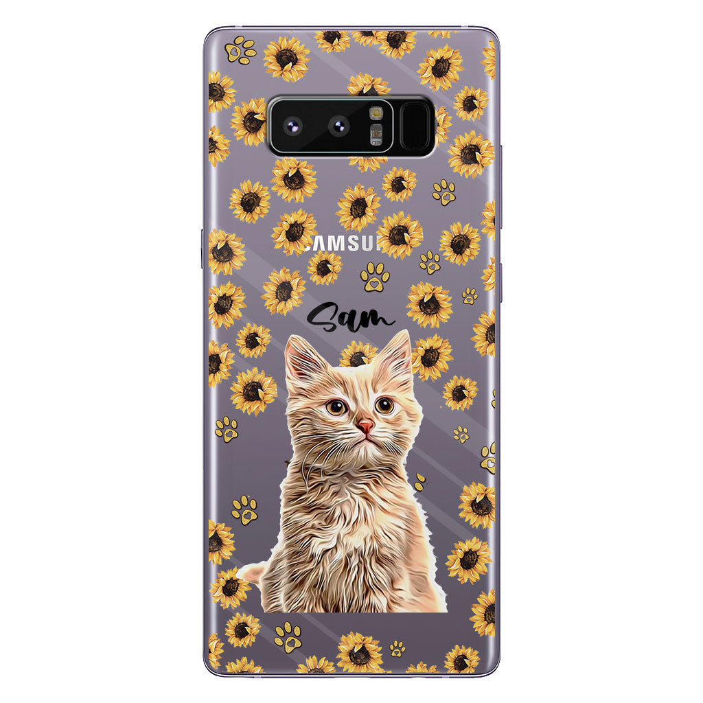 You Are My Sunshine - Personalized Dog Clear Phone Case