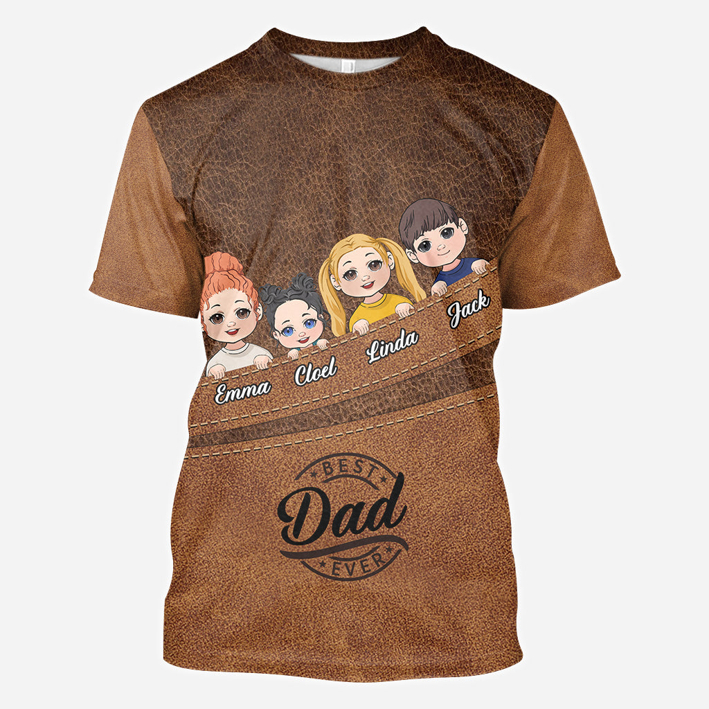 Best Dad/Grandma/Grandpa/Mom Ever - Personalized Father All Over Shirt
