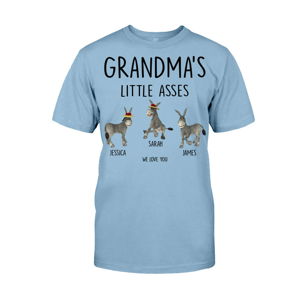 Little Asses - Gift for dad, grandpa, mom, uncle, aunt, grandma - Personalized T-shirt And Hoodie