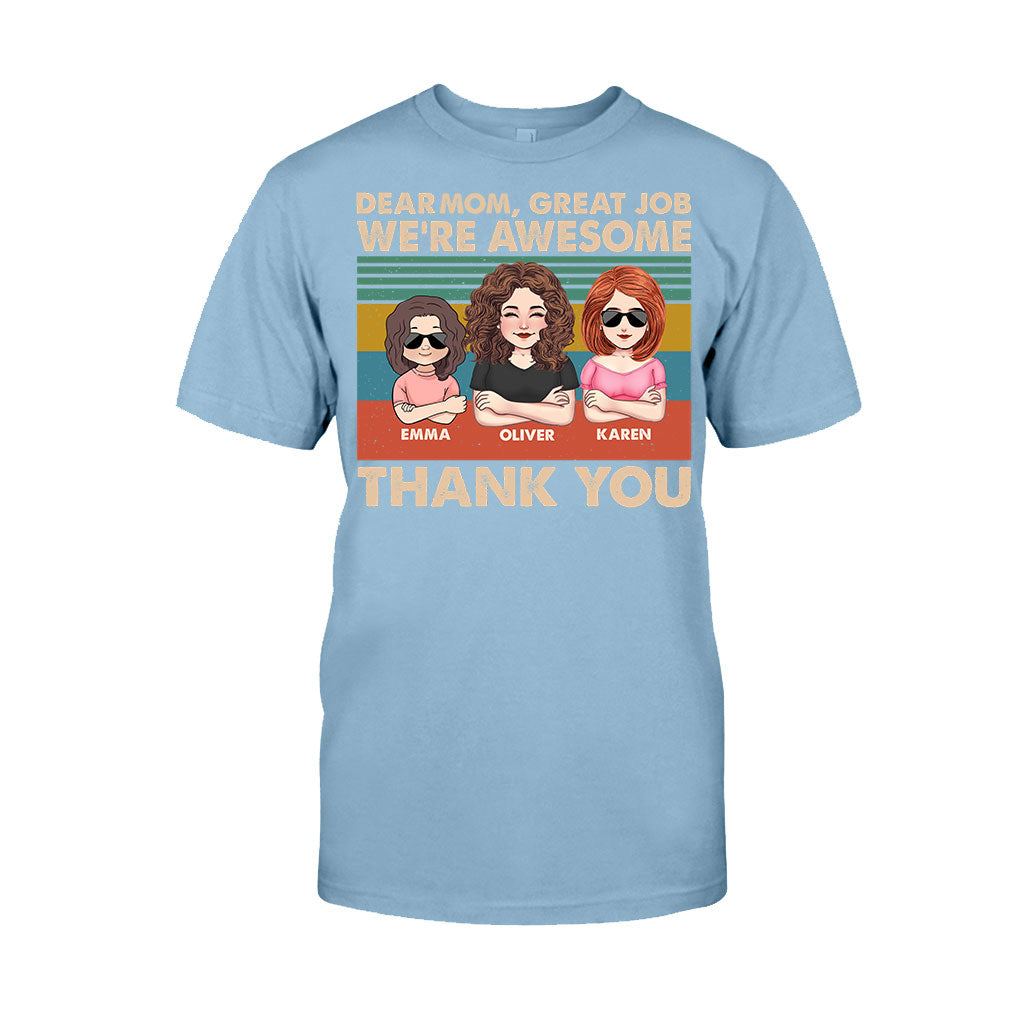 Dear Dad Great Job We're Awesome Thank You - Gift for dad, dad, grandpa - Personalized T-shirt And Hoodie