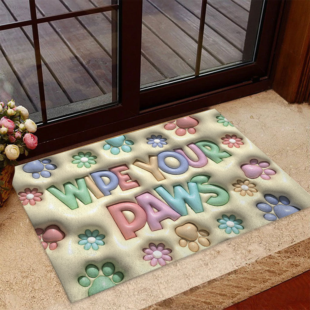 Wipe Your Paws Dog Doormat