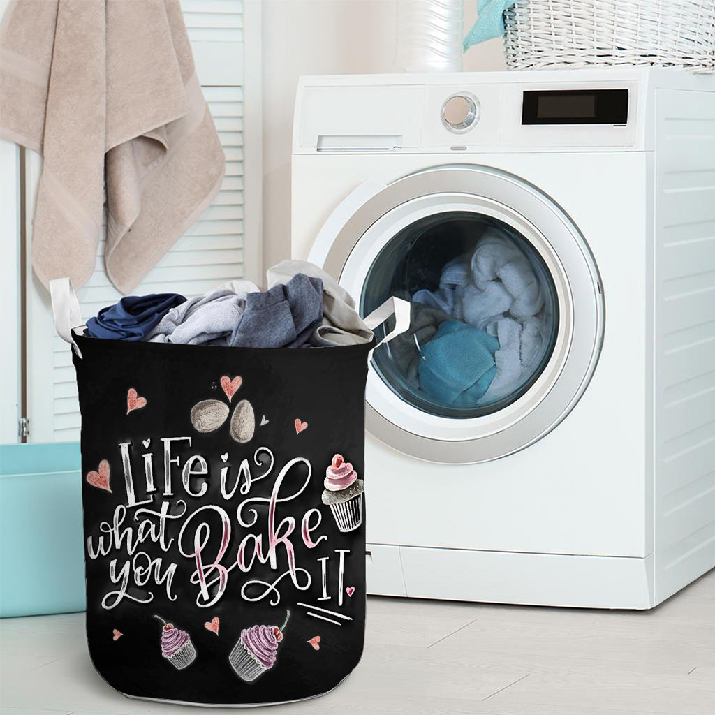 Life Is What You Bake It - Personalized Baking Storage Basket