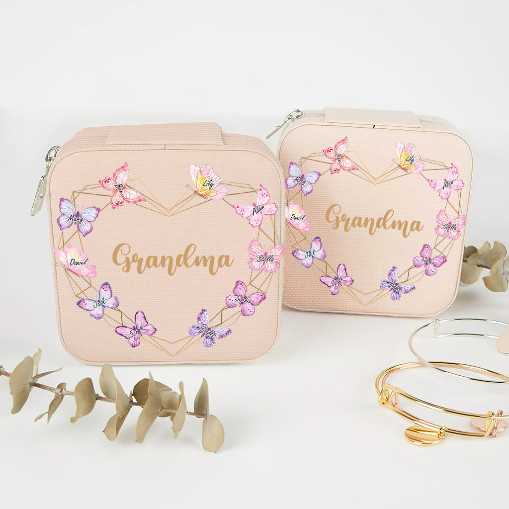 Grandma Mama - Personalized Mother's Day Grandma Jewelry Box
