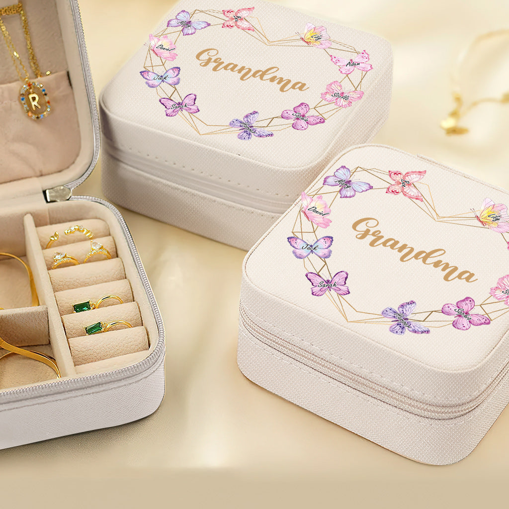 Grandma Mama - Personalized Mother's Day Grandma Jewelry Box