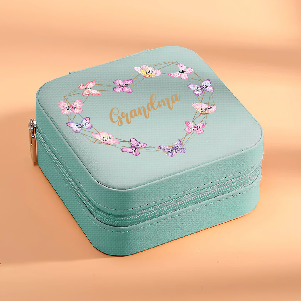Grandma Mama - Personalized Mother's Day Grandma Jewelry Box