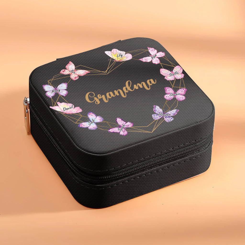 Grandma Mama - Personalized Mother's Day Grandma Jewelry Box