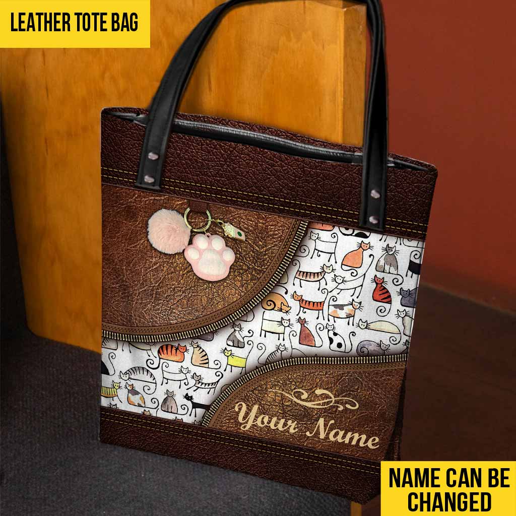 Cats Rule The World Personalized Tote Bag