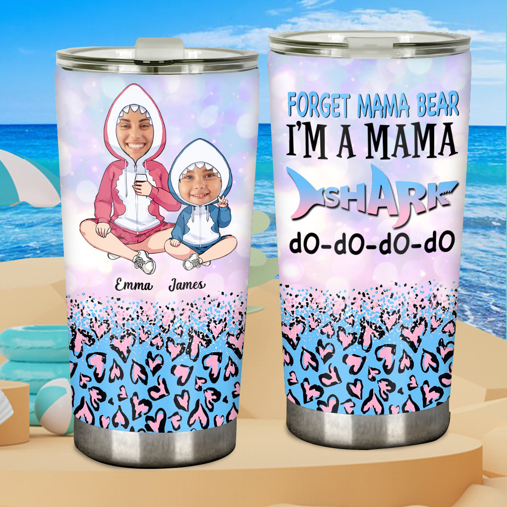 Mama Shark Do do do - Personalized Mother Tumbler