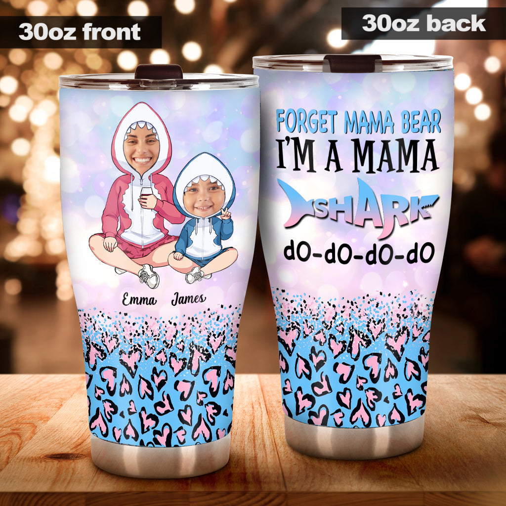 Mama Shark Do do do - Personalized Mother Tumbler