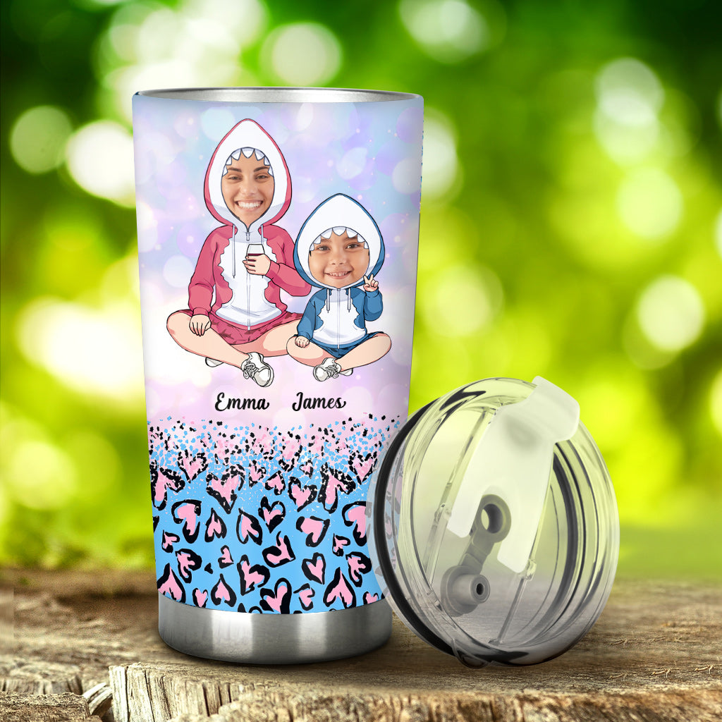 Mama Shark Do do do - Personalized Mother Tumbler