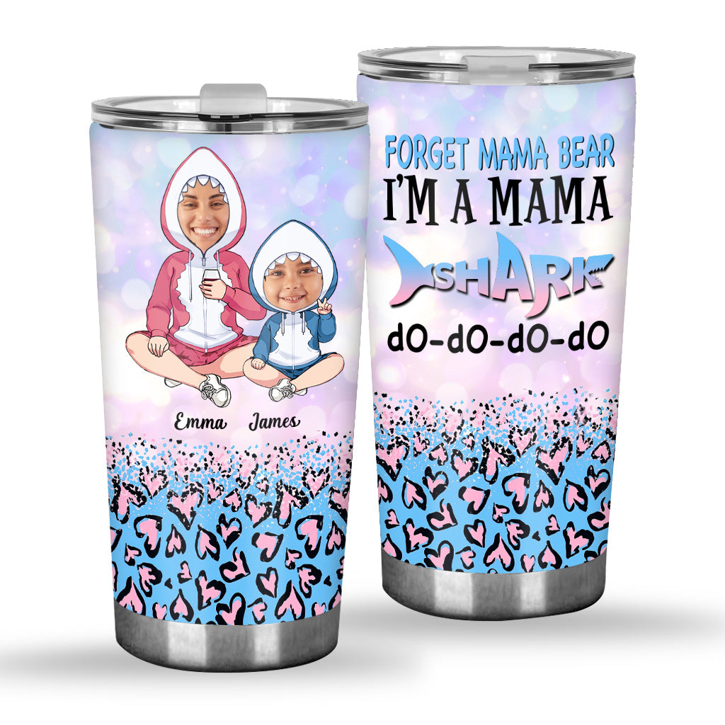Mama Shark Do do do - Personalized Mother Tumbler