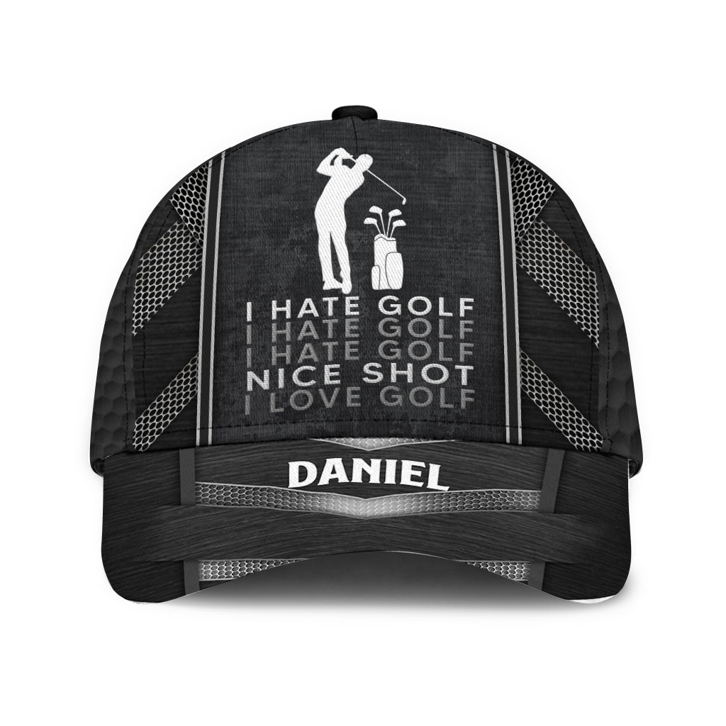 I Love Golf - Personalized Golf Classic Cap