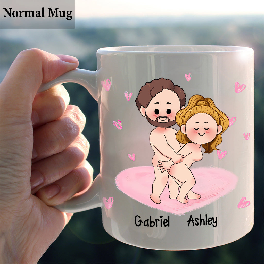 I Light Lipstick - Personalized Couple Mug